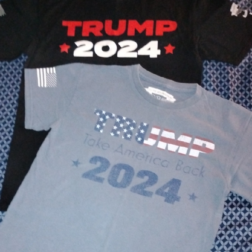 Patriotic Graphic T-Shirt - Blue
